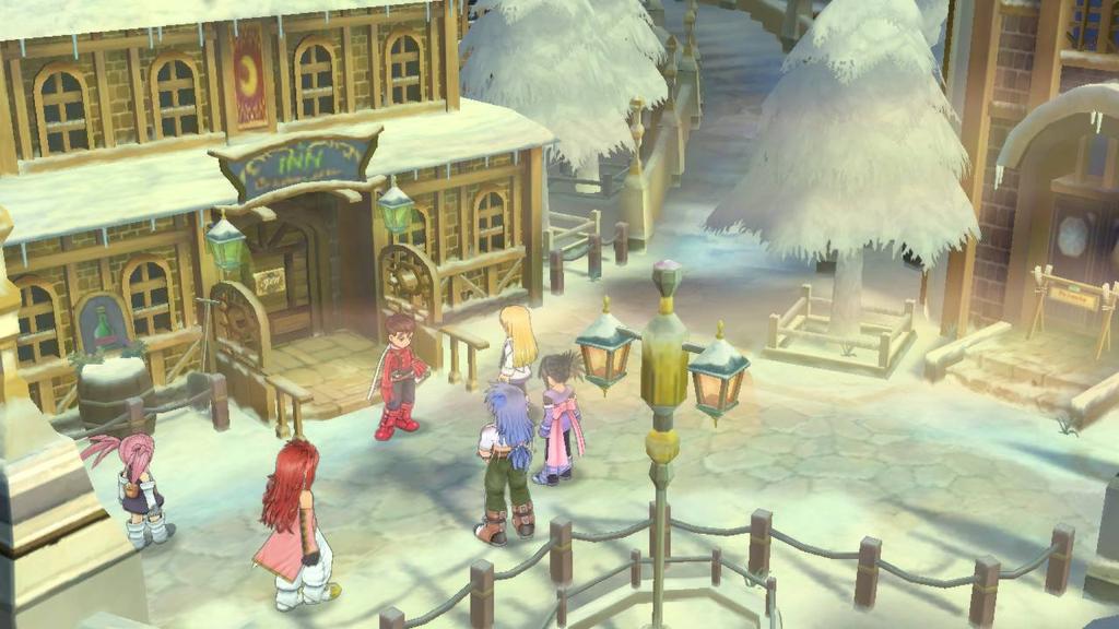 tales of symphonia chronicles changes