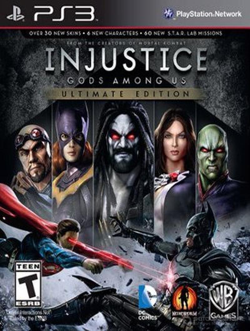 Injustice gods among us ps3 управление